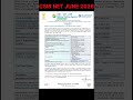 UGC CSIR NET EXAM NOTIFICATIONS JUNE 2026 || 5 Minutes Mathematics #examinfo #csirnet #netjrf