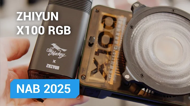 Zhiyun + Cam Mackey - X100 RGB - NAB 2025