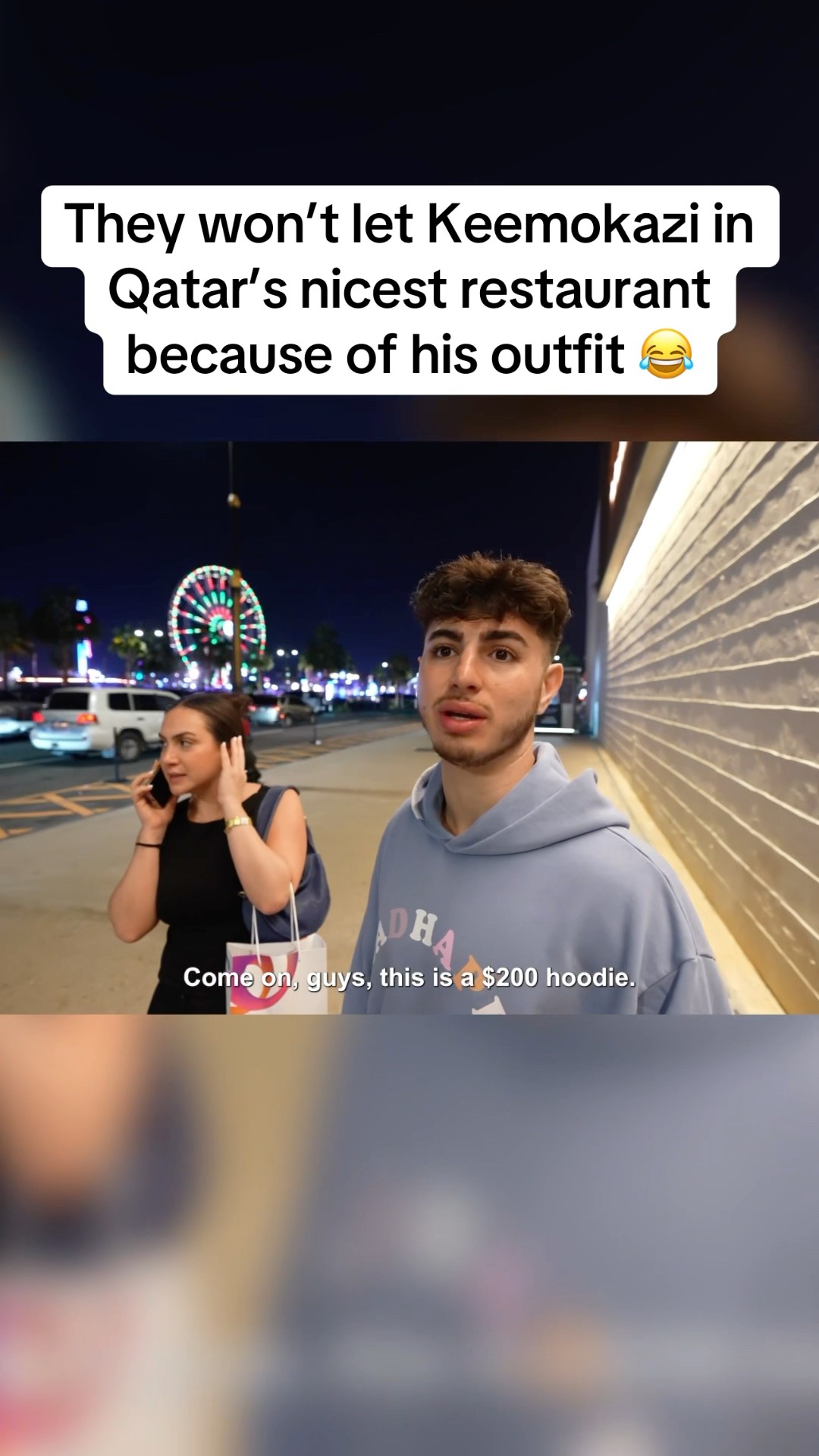 Never wear this to a fancy restaurant ??