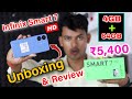 Infinix Smart 7 Hd Unboxing And First Impression || 6.6 inch HD+ Display, 5000mAh Battery 🔋