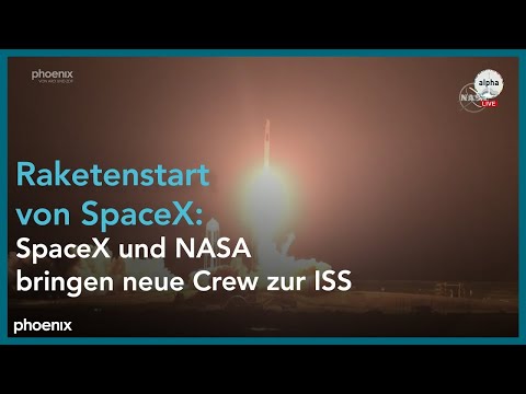 SpaceX: Crew2-Raketenstart zur ISS - SpaceX: Crew2-Raketenstart zur ISS