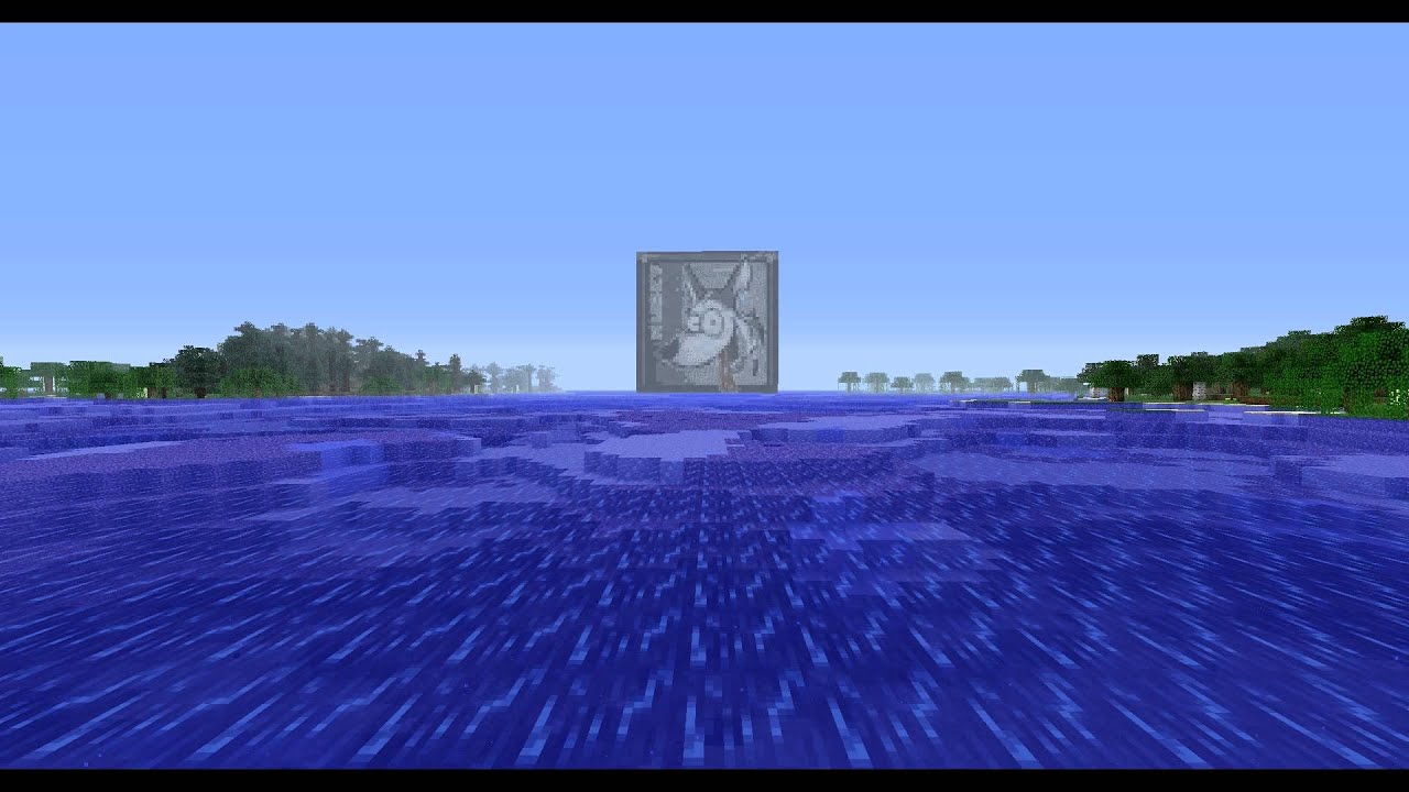 Minecraft Pixel Art Husky Starcraft - YouTube