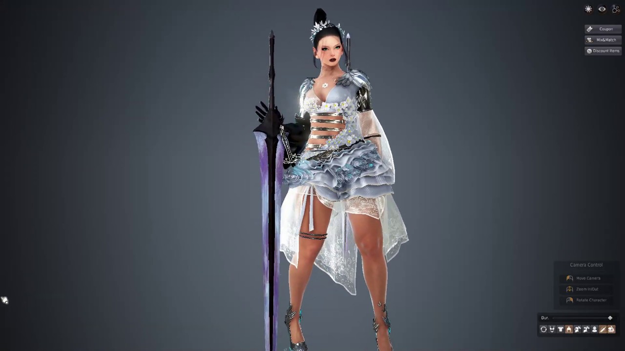 Black Desert Online Anemos Outfit Set [Dark Knight] YouTube