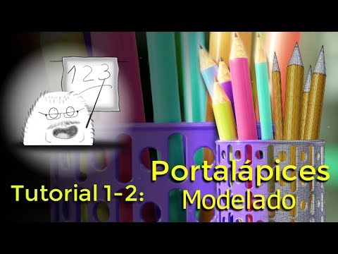 BB- Portalápices tutorial completo 1 de 2 - Modelado