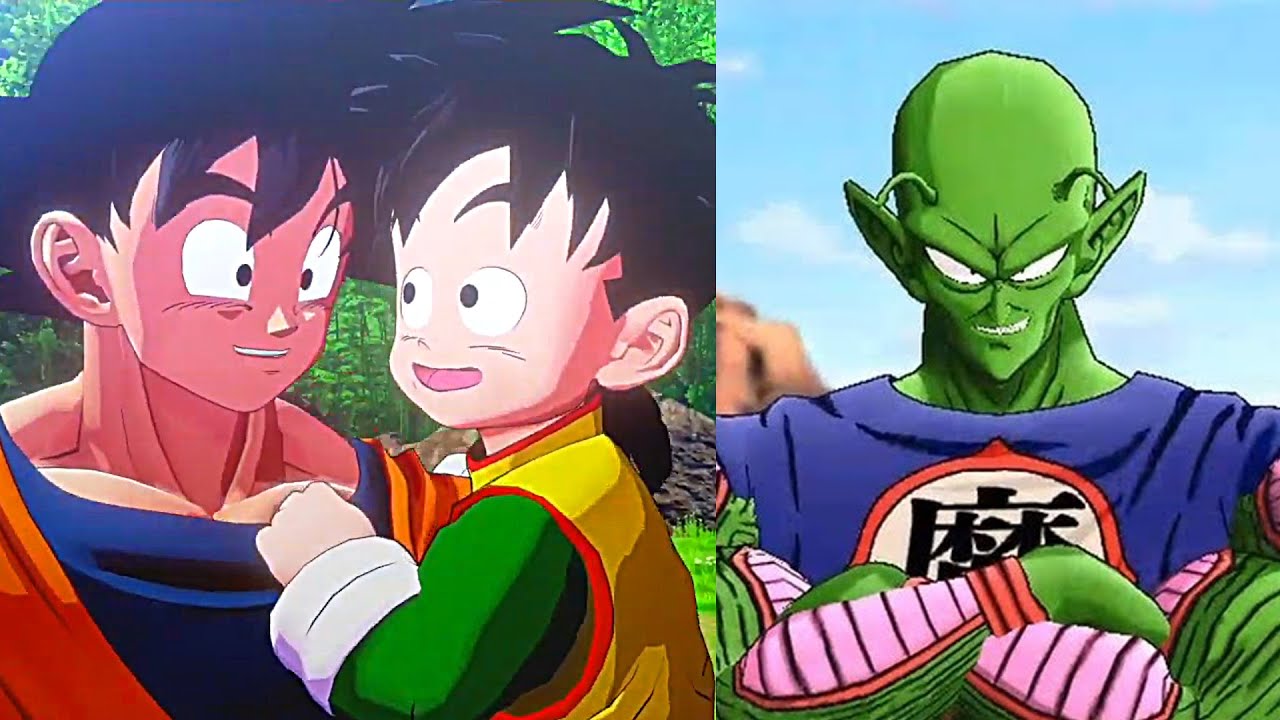 Goku reveals Gohan about Demon King Piccolo Dragon Ball Z Kakarot - YouTube