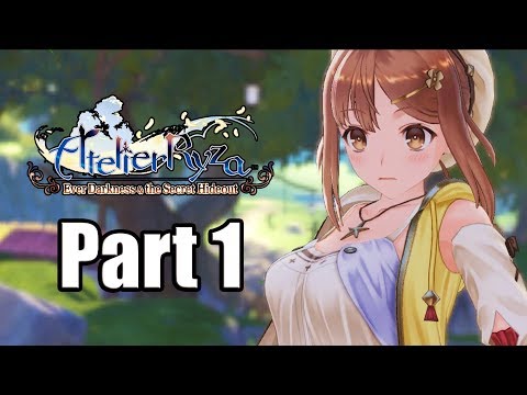ATELIER RYZA: EVER DARKNESS & THE SECRET HIDEOUT Gameplay Walkthrough Part 1 - No Commentary