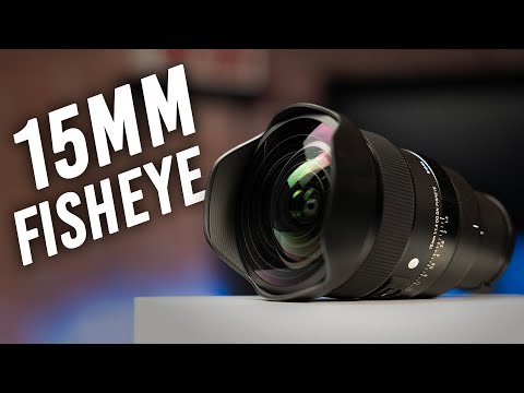 Sigma 15mm f/1.4 Fisheye: 180° Angle of View