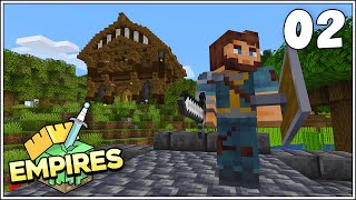 Empires SMP - Librarian Villager Trading Hall!!! - Ep.2 [Minecraft 1.17 Survival Lets Play]