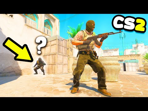 400 IQ TRIGGER DISCIPLINE IN CS2! - COUNTER STRIKE 2 CLIPS