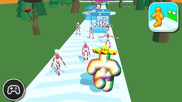 Tall Man Run - Gameplay Walkthrough Part 23 - Basic Solution Levels 217-222 (iOS, Android)