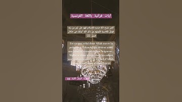 سورة الزمر الآية 22  #explore #algerie #français #quran #ترجمه_قرآن_کریم #تدبر #learning #france#fy