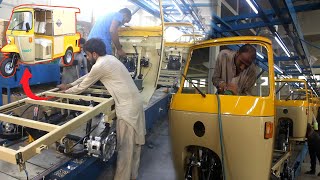 Tez Raftar Auto Rickshaw Manufacturing Process / Best Quality Across Asia