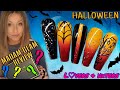 🕸 HALLOWEEN | OMBRE | Gel Polish Nail Art Design | MADAM GLAM Review! | Skull Spider Web