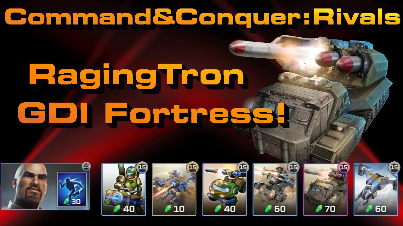 Gdi Riflemen Rivals C&C Rivals: RagingTron GDI! - YouTube