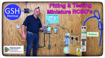 Fitting and Testing for Insulation Resistance a Miniature RCBO from Crabtree (RCBOs)