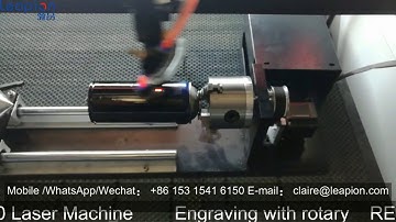 LC 1390 laser machine 100W RECI tube with rotary and up down table