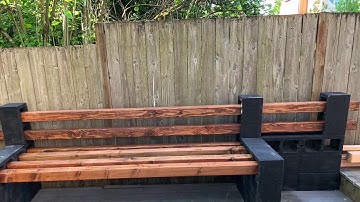 HOS TV| DIY Cinder Block Sectional| Patio Makeover PT.1