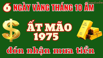 Jaar van het Konijn 1975: Volledig Geluk - 6 Gouden Dagen in de 10e Maanmaand, Overvloedige Vreugde