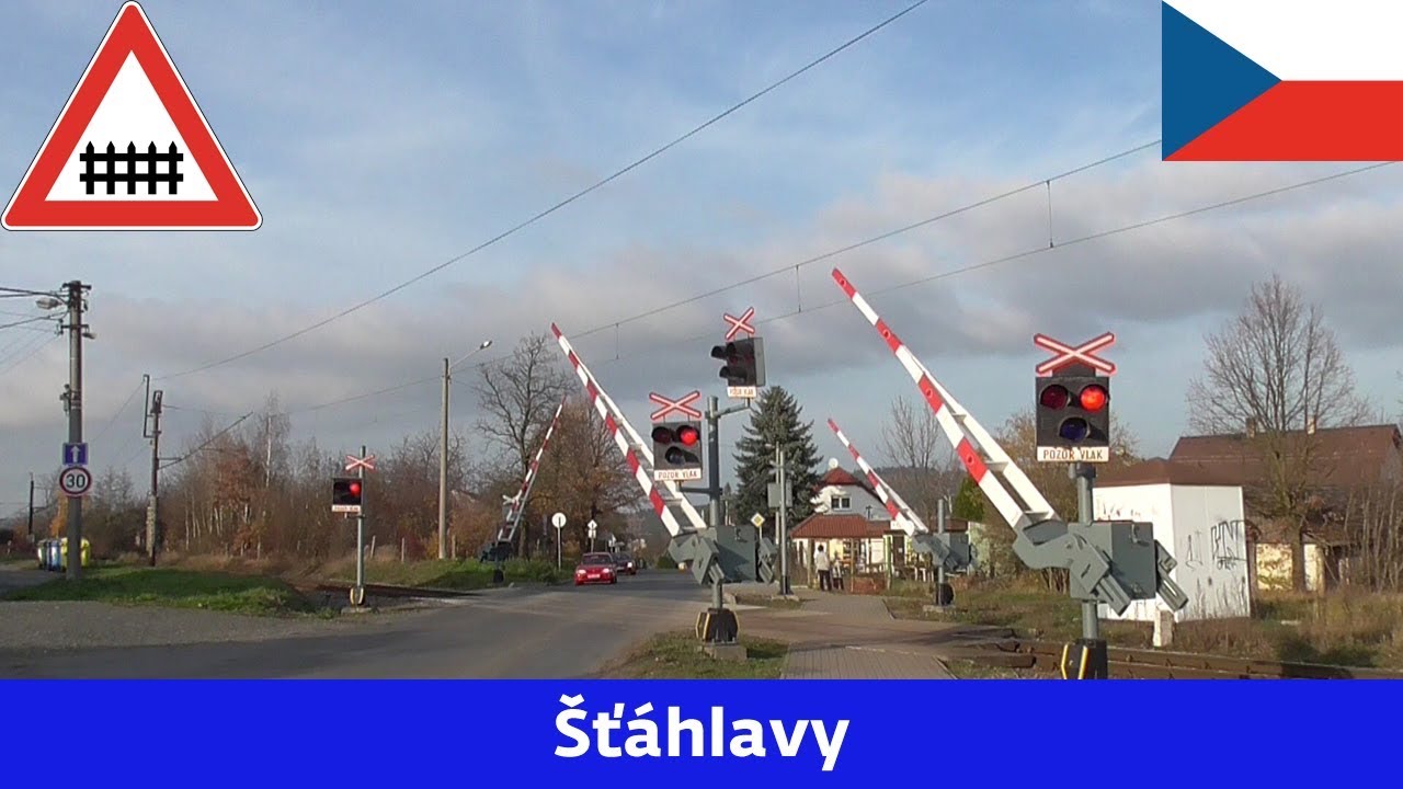 Železniční přejezd Šťáhlavy - 16.11.2017
