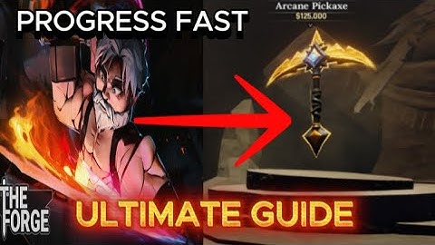 THE ULTIMATE BEGINNERS GUIDE IN THE FORGE (ROBLOX)