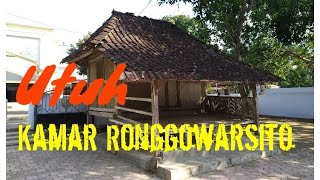 LUAR BIASA KAMAR TIDUR RONGGOWARSITO di Tegalsari masih utuh