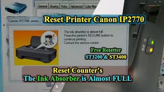 Cara Mengatasi Error P08 Pada Printer Canon MP258