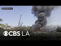 2 Beverly Hills firefighters hospitalized after apartment fire