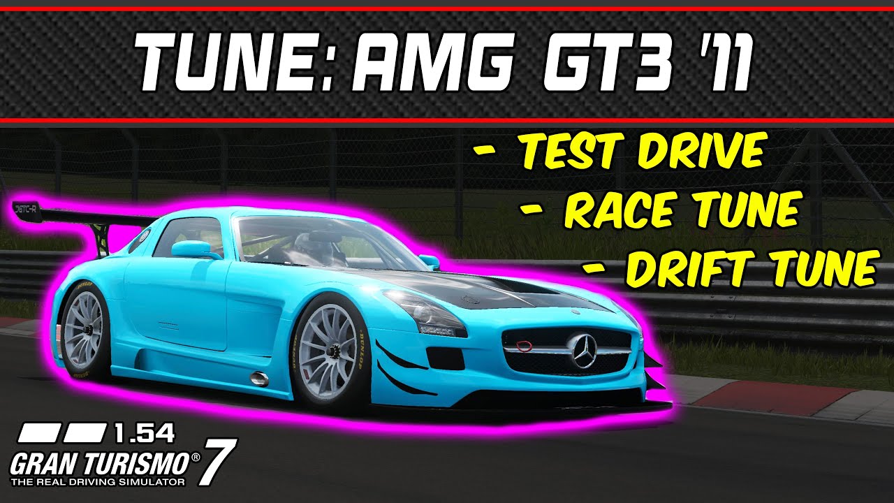 GT7 - Tune: Mercedes-Benz SLS AMG GT3 '11 - Gran Turismo 7 - 1.54