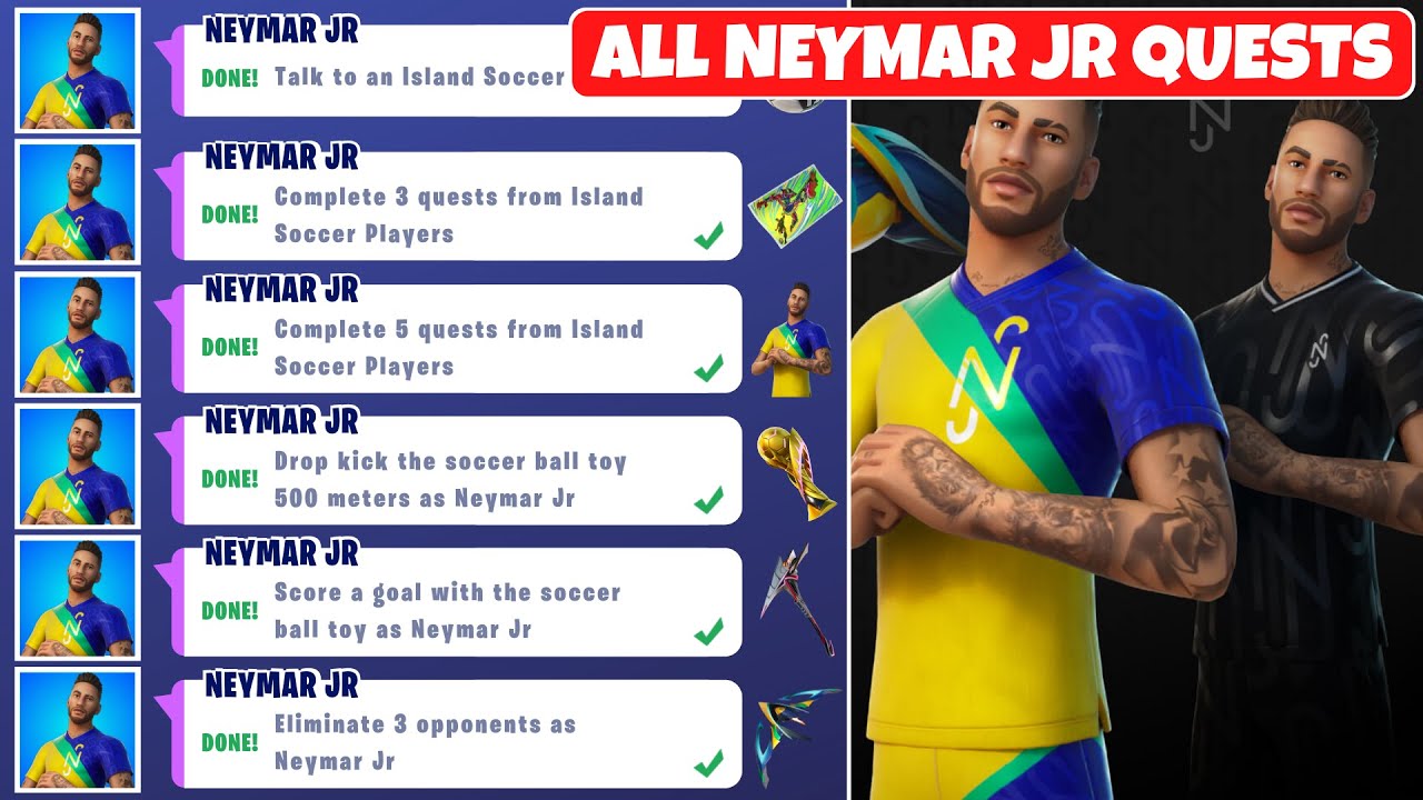 neymar jr fortnite