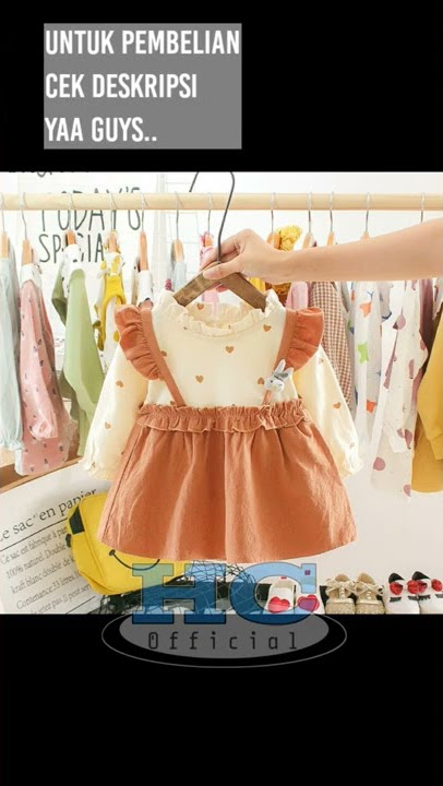 DRESS ANAK | BAJU ANAK PEREMPUAN | ATASAN BAYI #shorts #shopee