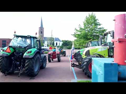 Live Gemeentehuis Mijdrecht, boeren en burgers actie