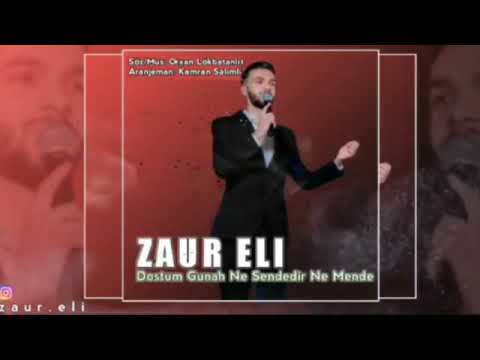 Zaur Eli - Dostum Gunah Ne Sendedir Ne Mende(2020)