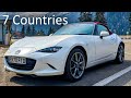 Mazda mx5 long road trip review  7 countries  2600 miles  12 days