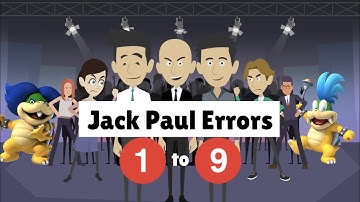Jack Paul Errors 1 - 9