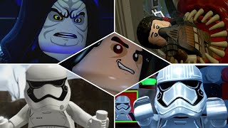 LEGO Star Wars: The Force Awakens - All Bosses & Endings