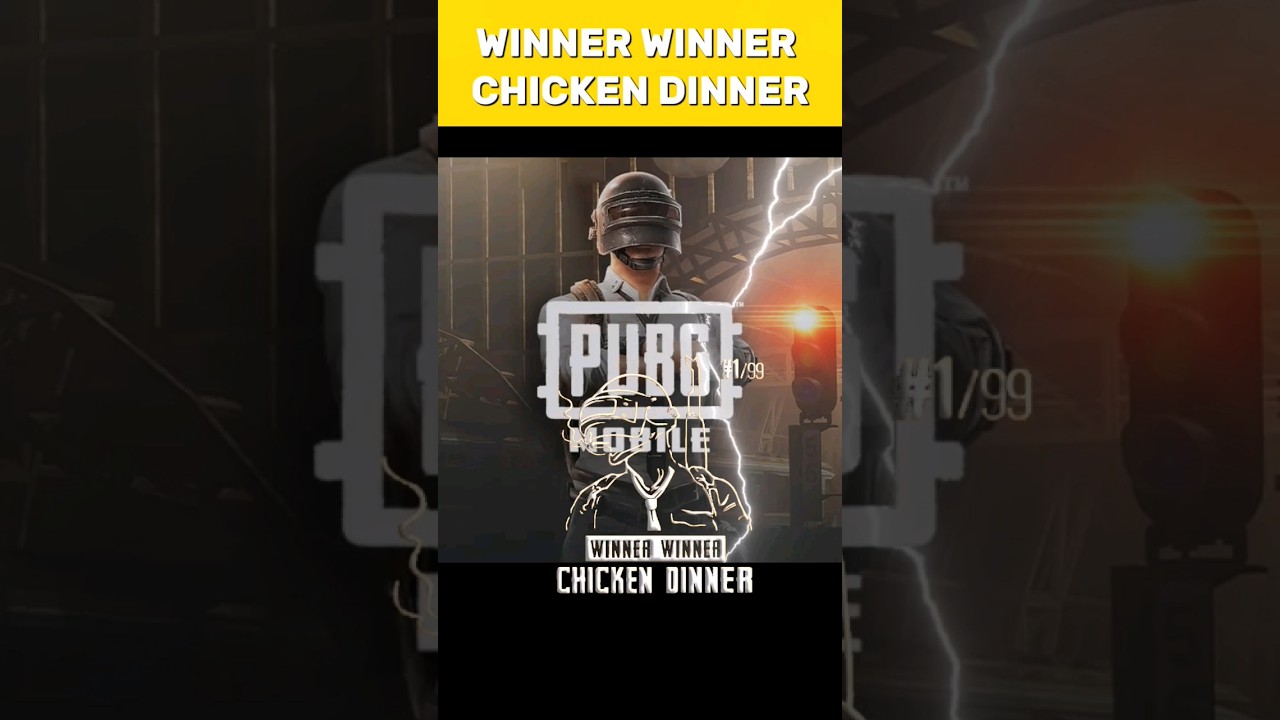 PUBG mai Winner Winner chicken dinner ka kya matlb hota hai