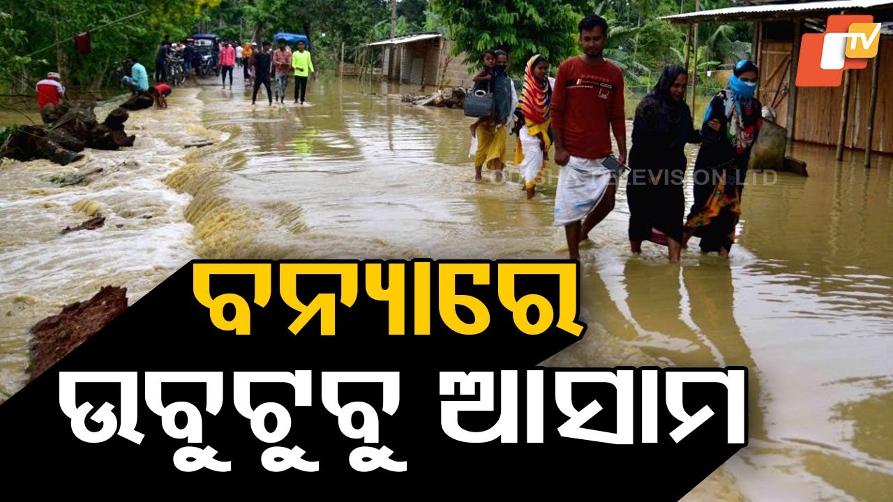 Assam Reels Under Severe Floods; Boats Become Lifeline for Stranded Residents
