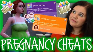 👶 ALL SIMS 4 PREGNANCY CHEATS 🍼 | How To Force Labor, Force Twins and MORE! | Chani_ZA