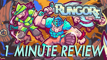 RUNGORE | 1 Minute Review