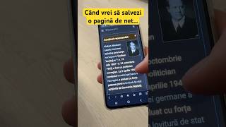 5 moduri 🤦🏻‍♂️ de a salva o pagină de net! Oare nu sunt cam multe?! 🤨