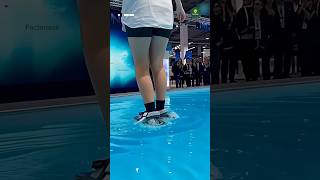 Japan’s New Invention: The Water-Walking Shoes! #facts #shorts