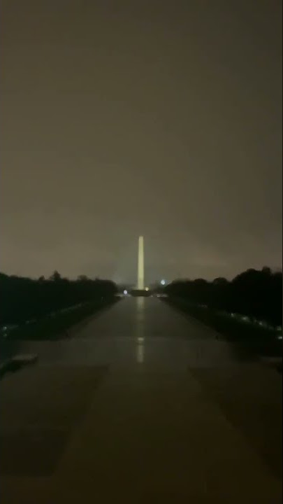 Lightning strikes Washington Monument in electric video | FOX 5 DC