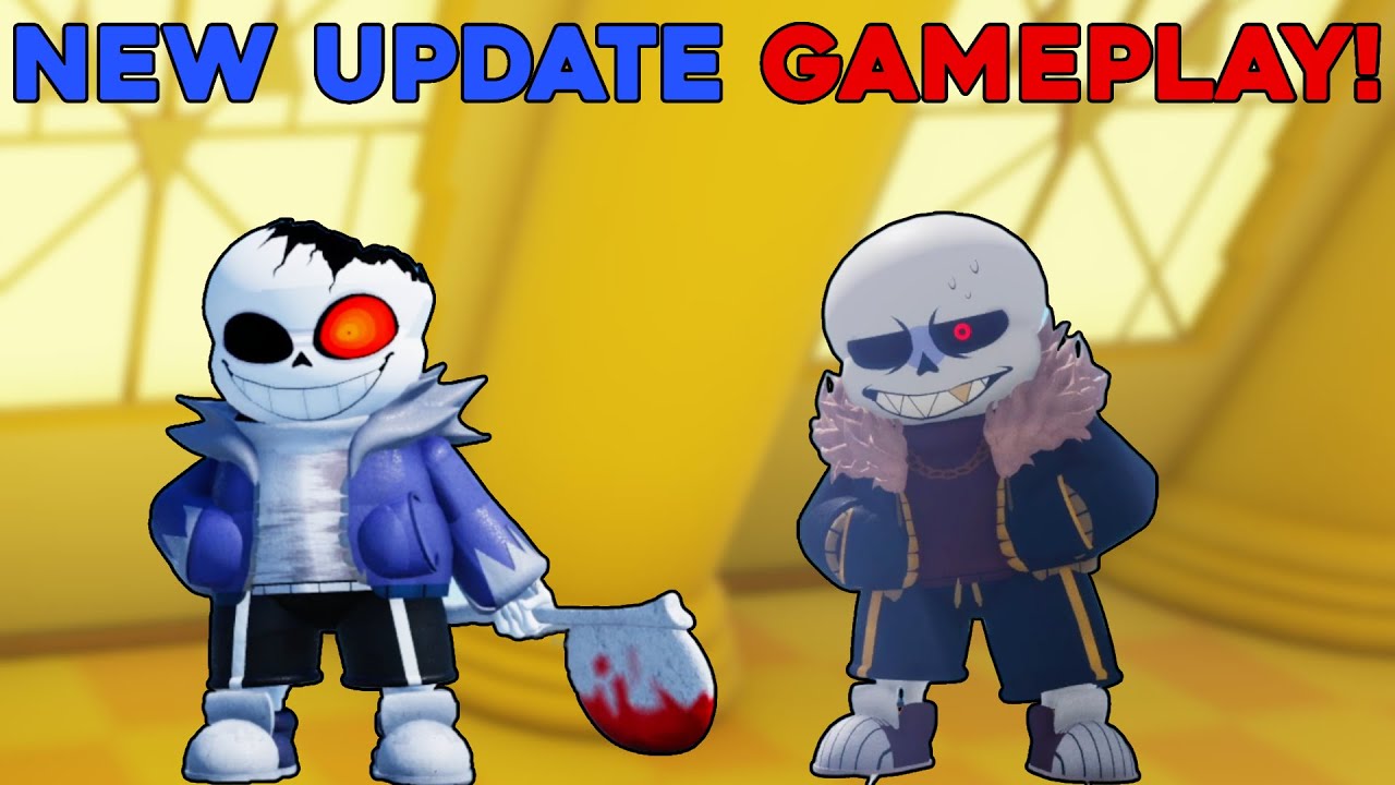 ULC Gameplay Of Horror And UnderFell Sans In The New Update! 