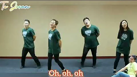 Choreography Gospel Dance easy step for young children