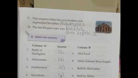 Class 4 G.K. Chapter 10