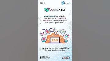 Root2Cloud is thrilled to introduce the Odoo CRM module #shorts