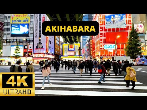 TOKYO, JAPAN 🇯🇵 [4K] Akihabara — Walking Tour