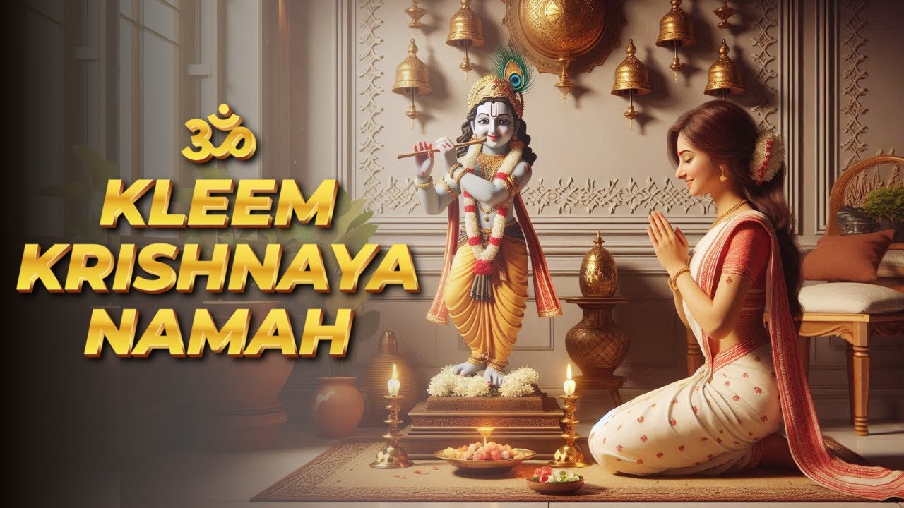 ✨ POWERFUL Krishna Beeja Mantra ✨ ॐ Kleem KRISHNAYA Namah | Nonstop Meditation Mantra #krishna ✨ POWERFUL Krishna Beeja Mantra ✨ ॐ Kleem KRISHNAYA Namah | Nonstop Meditation Mantra #krishna