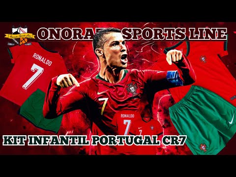 ONORATO SPORTS LINE (Kit Infantil Portugal Cristiano Ronaldo CR7)