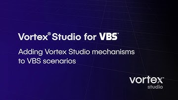 Vortex® Studio - Integrate with VBS